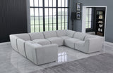 Miramar Grey Modular Sectional from Meridian - Luna Furniture