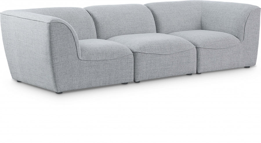 Miramar Grey Modular Sofa from Meridian - Luna Furniture