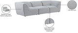 Miramar Grey Modular Sofa from Meridian - Luna Furniture