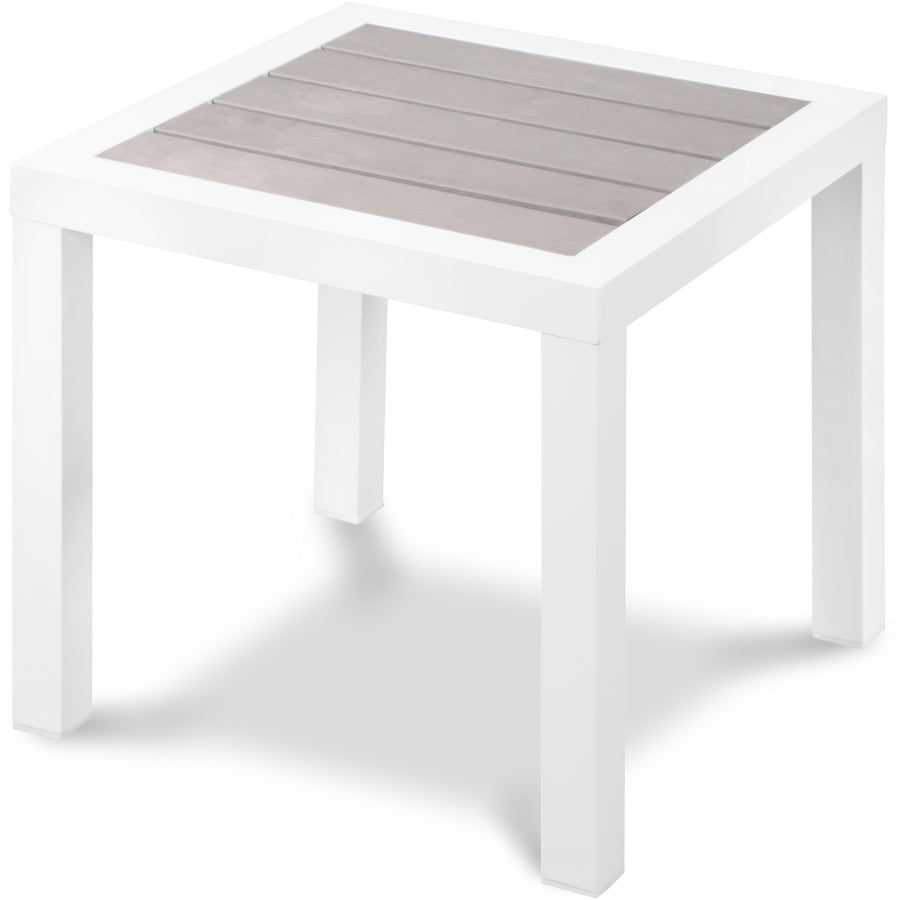 Nizuc Grey End Table from Meridian - Luna Furniture