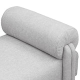 Grey Stefano Polyester Fabric Bench from Meridian - Luna Furniture