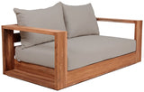 Tulum Grey Waterproof Fabric Outdoor Sofa from Meridian - Luna Furniture