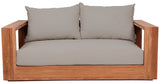 Tulum Grey Waterproof Fabric Outdoor Sofa from Meridian - Luna Furniture