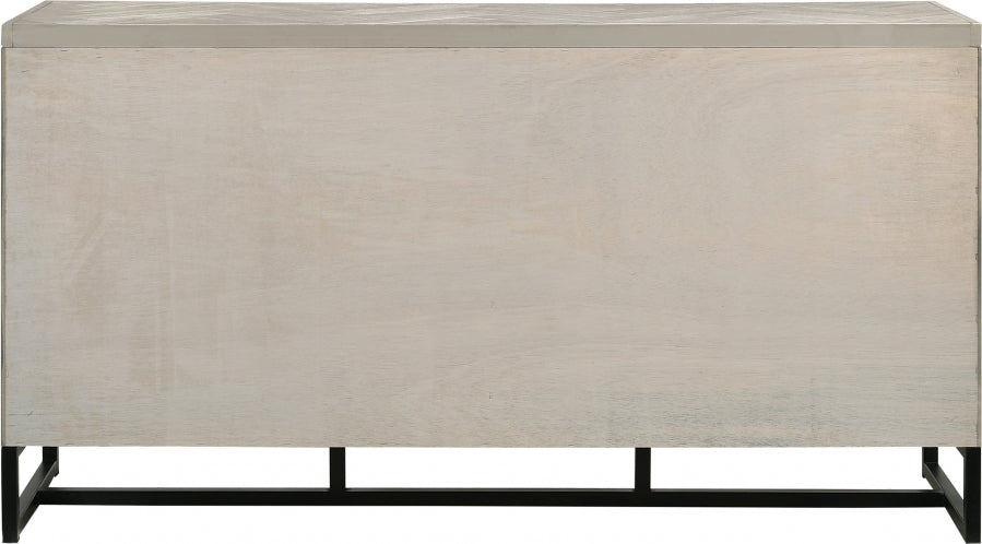 Weston Grey Wood Dresser from Meridian - Luna Furniture