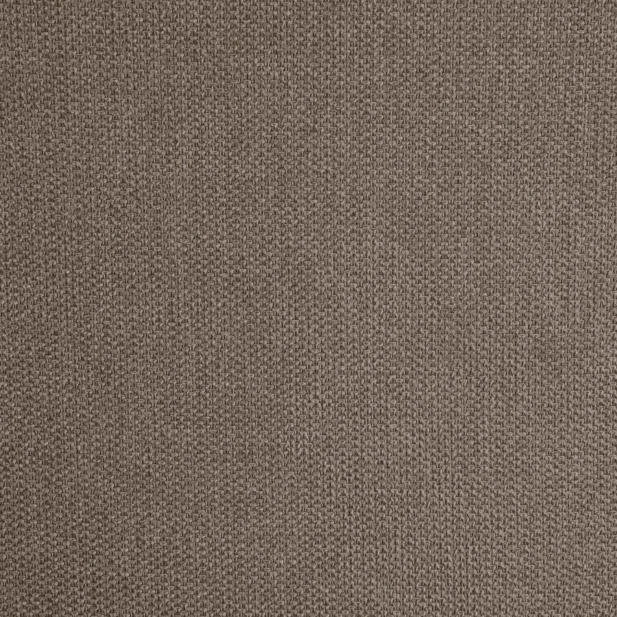 Haines Linen Textured Polyester Fabric Dining Chair Brown from Meridian - Luna Furniture