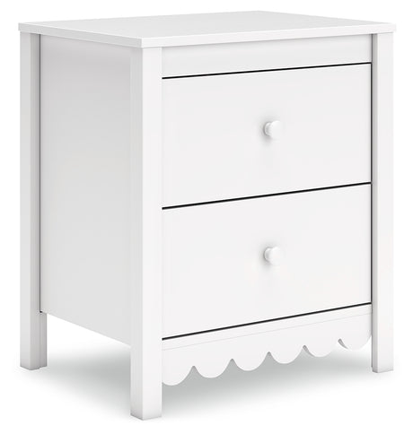 Hallityn White Nightstand - EB1810-292 - Luna Furniture