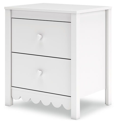 Hallityn White Nightstand - EB1810-292 - Luna Furniture