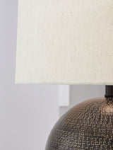 Hambell Black/Gold Finish Table Lamp from Ashley - Luna Furniture