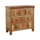 Harper Reclaimed Wood 4-Drawer Accent Cabinet from Coaster - Luna Furniture