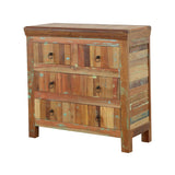 Harper Reclaimed Wood 4-Drawer Accent Cabinet from Coaster - Luna Furniture