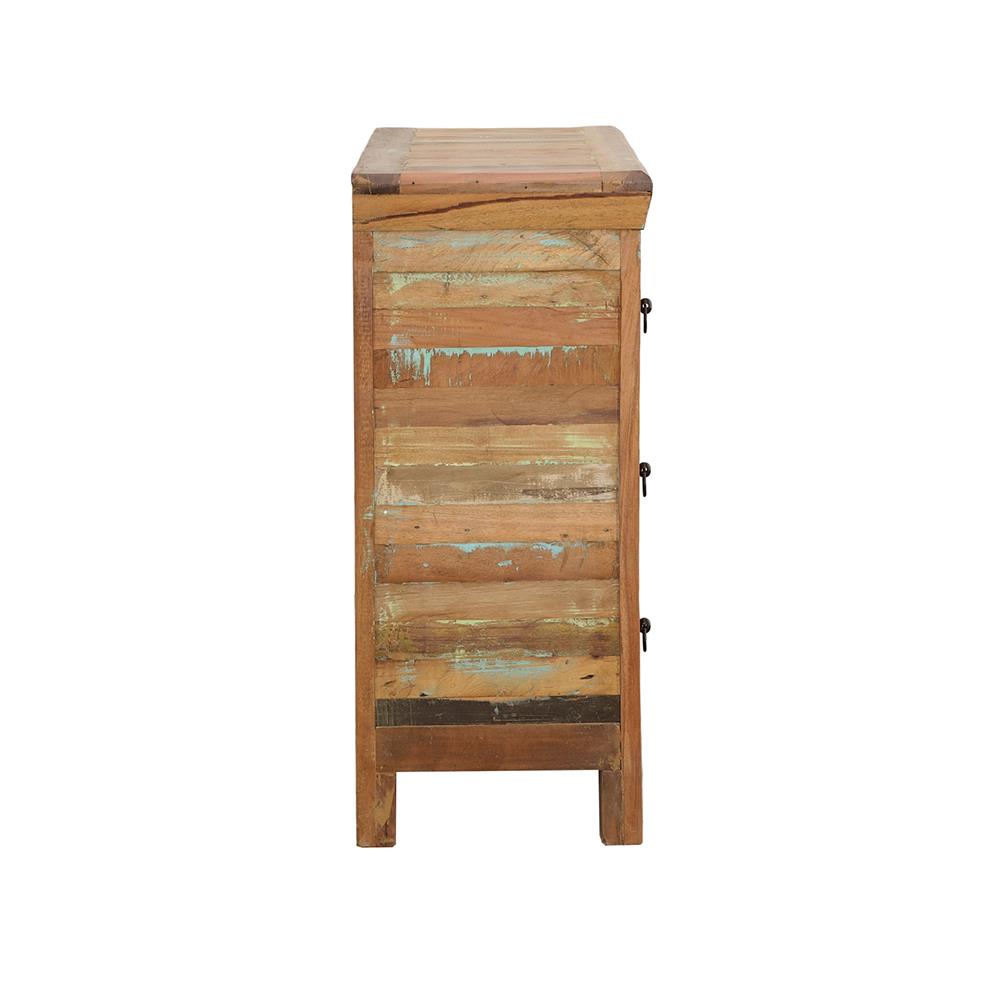 Harper Reclaimed Wood 4-Drawer Accent Cabinet from Coaster - Luna Furniture