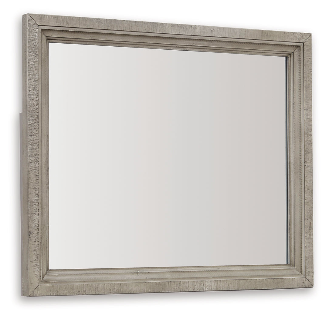 Harrastone Gray Bedroom Mirror from Ashley - Luna Furniture