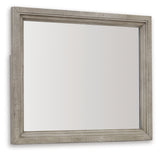 Harrastone Gray Bedroom Mirror from Ashley - Luna Furniture