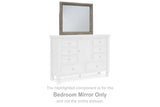 Harrastone Gray Bedroom Mirror from Ashley - Luna Furniture