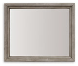 Harrastone Gray Bedroom Mirror from Ashley - Luna Furniture