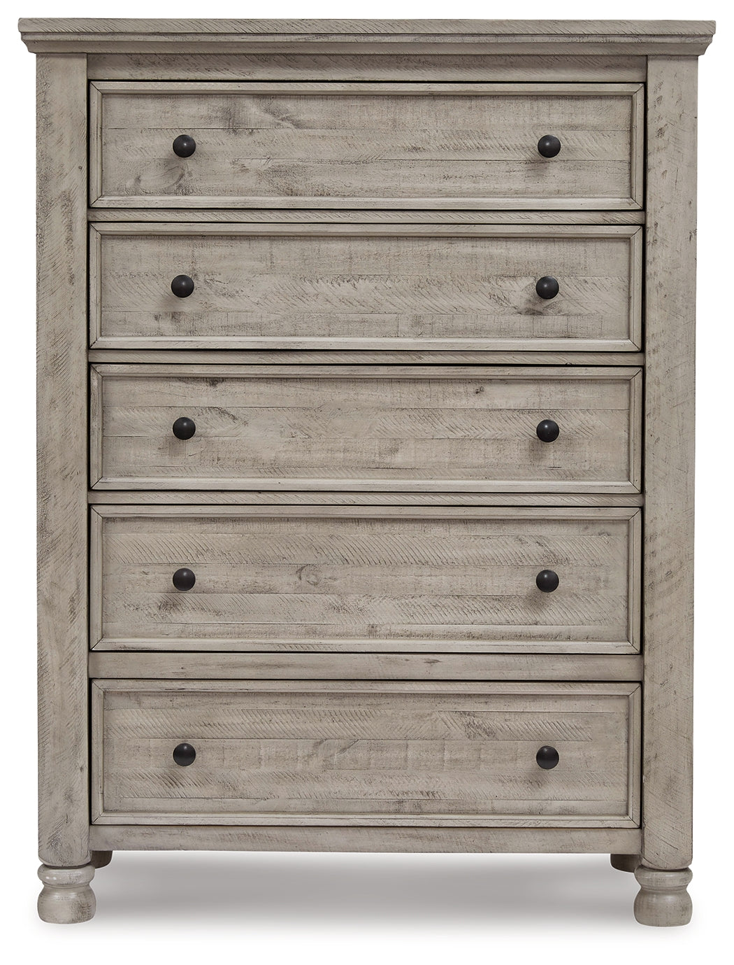 Harrastone Gray Chest of Drawers from Ashley - Luna Furniture