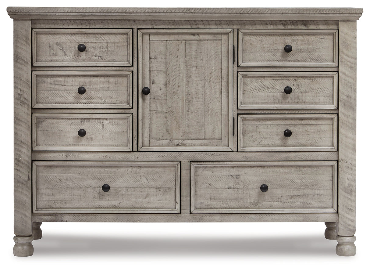 Harrastone Gray Dresser from Ashley - Luna Furniture