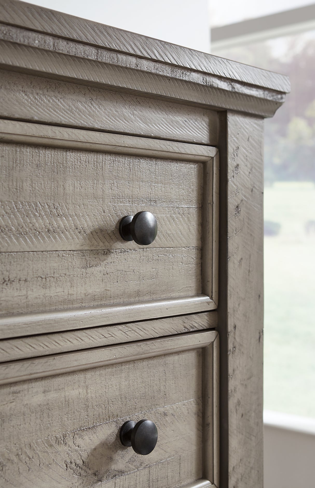 Harrastone Gray Dresser from Ashley - Luna Furniture