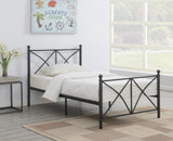 Hart Metal Platform Bed from Coaster - Luna Furniture