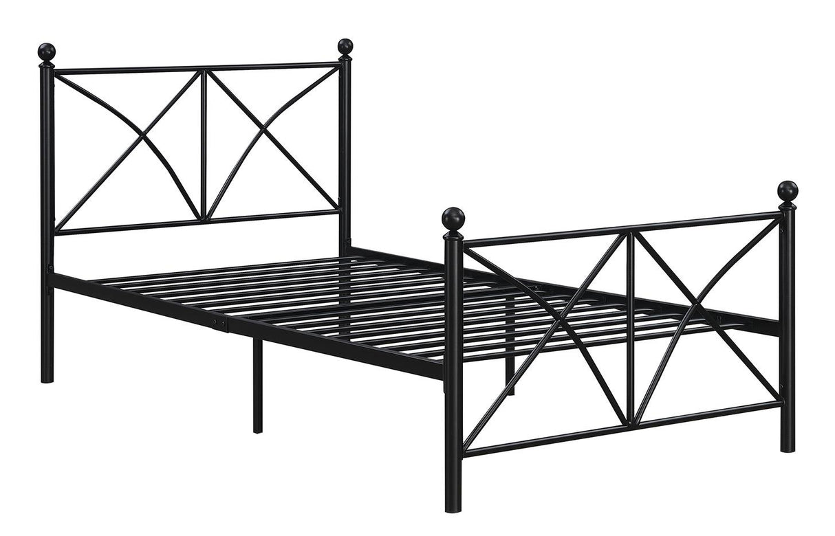 Hart Metal Platform Bed from Coaster - Luna Furniture