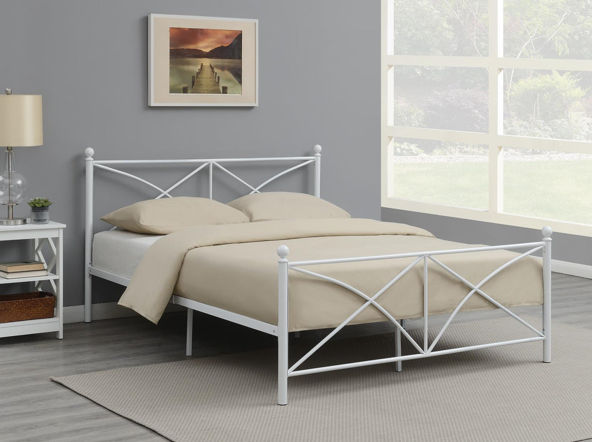 Hart Metal Platform Bed from Coaster - Luna Furniture