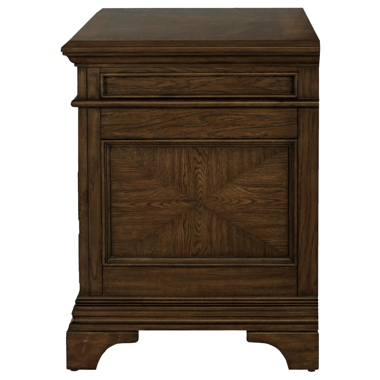 Hartshill 5-Drawer File Cabinet Burnished Oak from Coaster - Luna Furniture