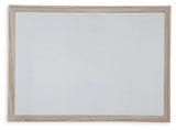 Hasbrick Tan Bedroom Mirror from Ashley - Luna Furniture