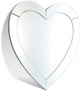 Heart Mirror from Meridian - Luna Furniture