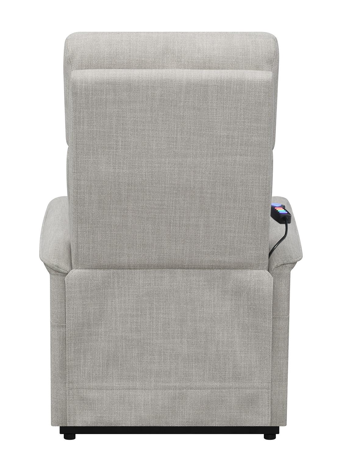 Herrera Power Lift Recliner with Wired Remote Beige - 609407P - Luna Furniture