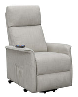 Herrera Power Lift Recliner with Wired Remote Beige - 609407P - Luna Furniture