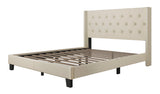 Serenity Beige Full Platform Bed from Happy Homes - Luna Furniture