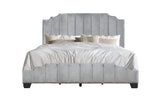 Ridge Gray Full Platform Bed with Side Drawer Storage from Happy Homes - Luna Furniture