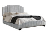 Ridge Gray Full Platform Bed with Side Drawer Storage from Happy Homes - Luna Furniture