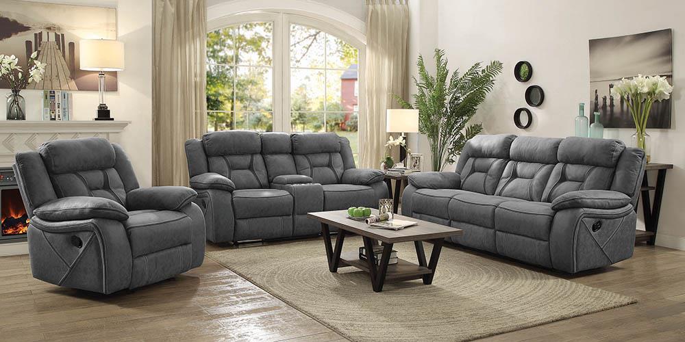 Higgins Upholstered Tufted Living Room Set from Coaster - Luna Furniture