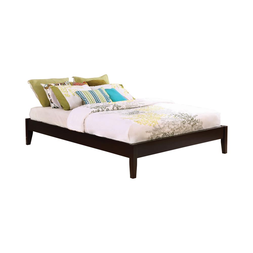 Hounslow Full Platform Bed Cappuccino from Coaster - Luna Furniture