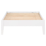 Hounslow Platform Twin Bed White from Coaster - Luna Furniture