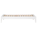 Hounslow Platform Twin Bed White from Coaster - Luna Furniture