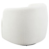 Hudson Upholstered Swivel Chair Natural - 905726 - Luna Furniture