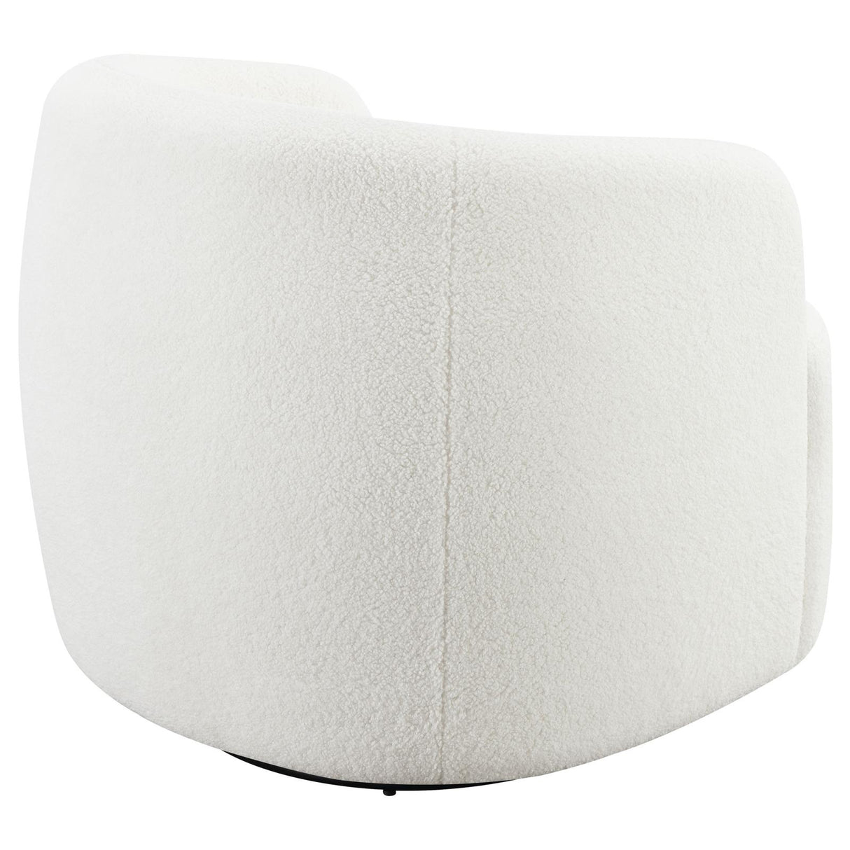 Hudson Upholstered Swivel Chair Natural - 905726 - Luna Furniture