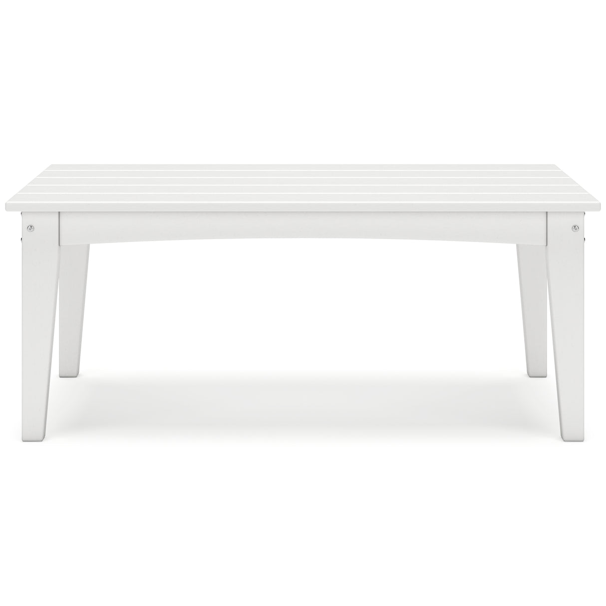 Hyland wave White Outdoor Coffee Table from Ashley - Luna Furniture