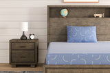 iKidz Ocean Blue Full Mattress and Pillow from Ashley - Luna Furniture