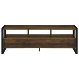 James 3-drawer Composite Wood 60" TV Stand Dark Pine - 704282 - Luna Furniture