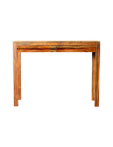 Jamesia Warm Chestnut Rectangular 2-Drawer Console Table from Coaster - Luna Furniture