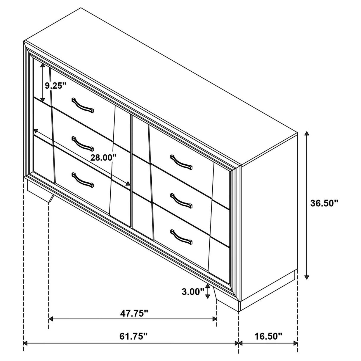 Janine 4-piece Queen Bedroom Set Grey - 223551Q-S4 - Luna Furniture