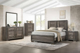 Janine 5-piece Eastern King Bedroom Set Grey - 223551KE-S5 - Luna Furniture