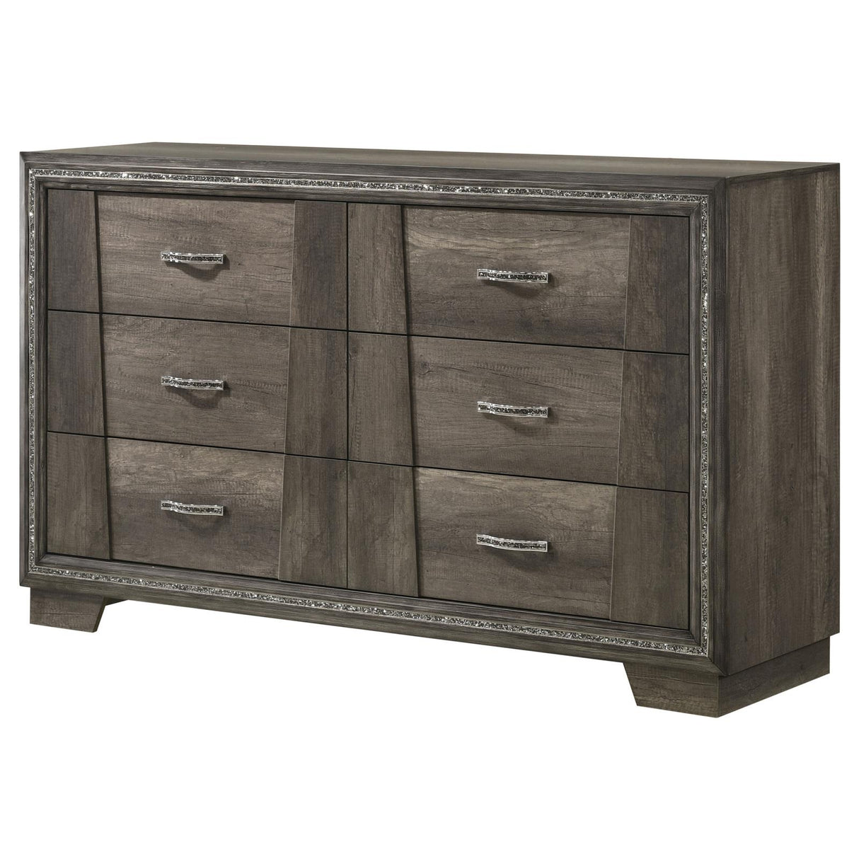 Janine 6-drawer Dresser Grey - 223553 - Luna Furniture