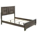 Janine Eastern King Panel Bed Grey - 223551KE - Luna Furniture