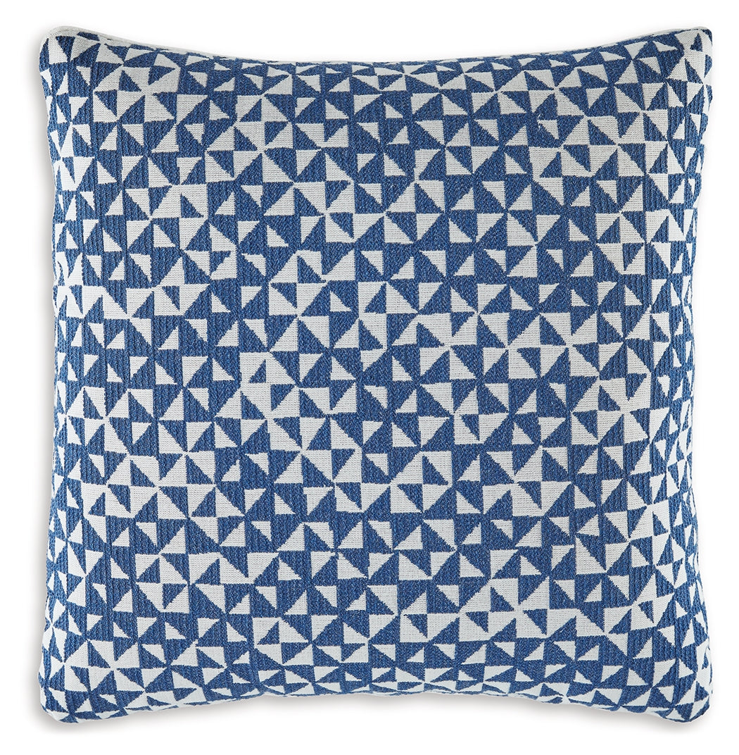 Luna blue shops pillow