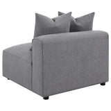 Jennifer 6-Piece Tight Seat Modular Sectional Gray from Coaster - Luna Furniture