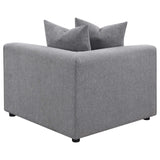 Jennifer 6-Piece Tight Seat Modular Sectional Gray from Coaster - Luna Furniture